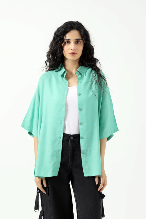 OVERSIZED BUTTON DOWN SHIRT