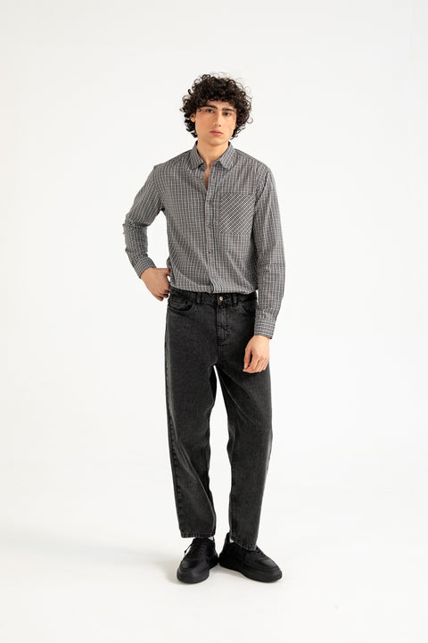 BUTTON DOWN CHECK SHIRT