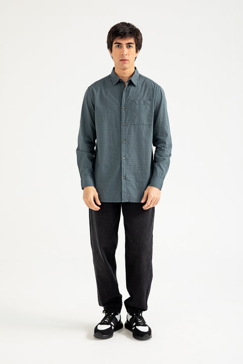 BUTTON DOWN CHECK SHIRT