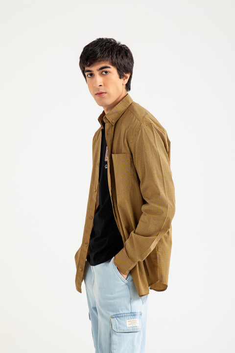 BUTTON DOWN CHECK SHIRT