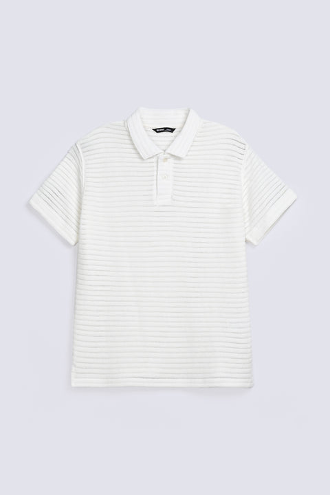 TEXTURED POLO