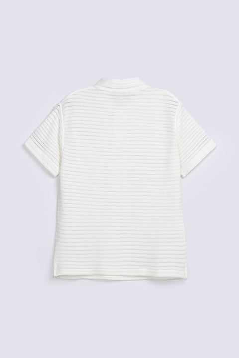 TEXTURED POLO
