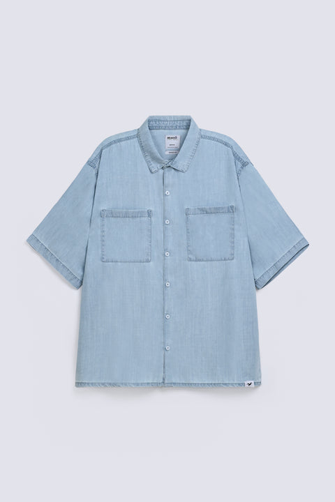 BAGGY FIT DENIM SHIRT