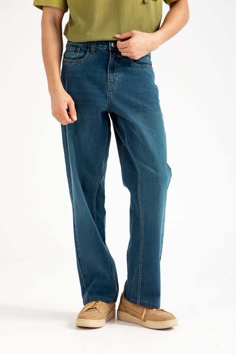 WIDE LEG FIT DENIM