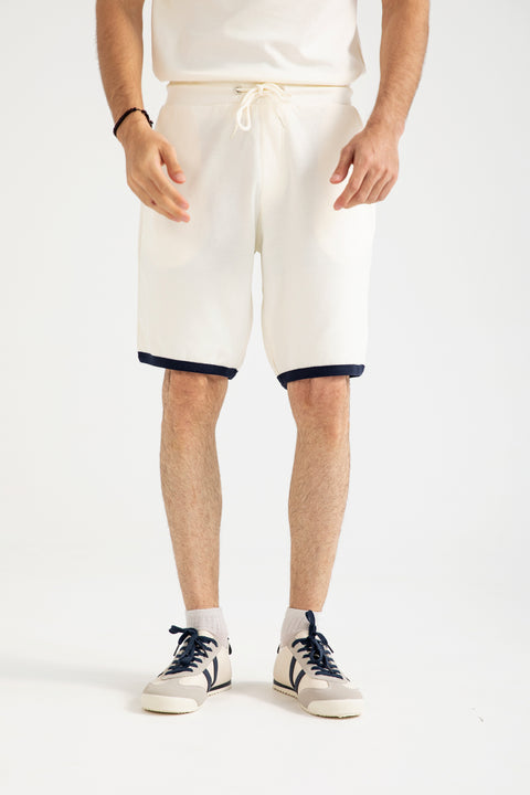 STRETCH TEXTURED KNIT SHORT