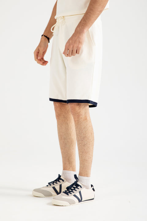 STRETCH TEXTURED KNIT SHORT
