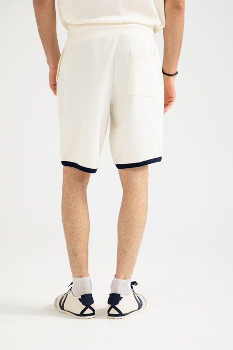 STRETCH TEXTURED KNIT SHORT
