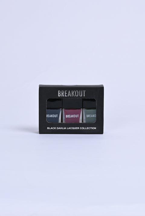 BLACK DAHLIA LACQUER COLLECTION (PACK OF 3)