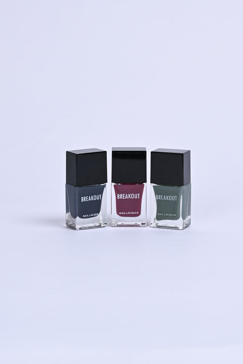 BLACK DAHLIA LACQUER COLLECTION (PACK OF 3)