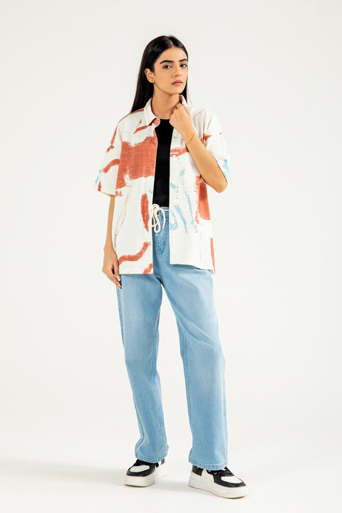 TEXTURED KNITTED SHIRT