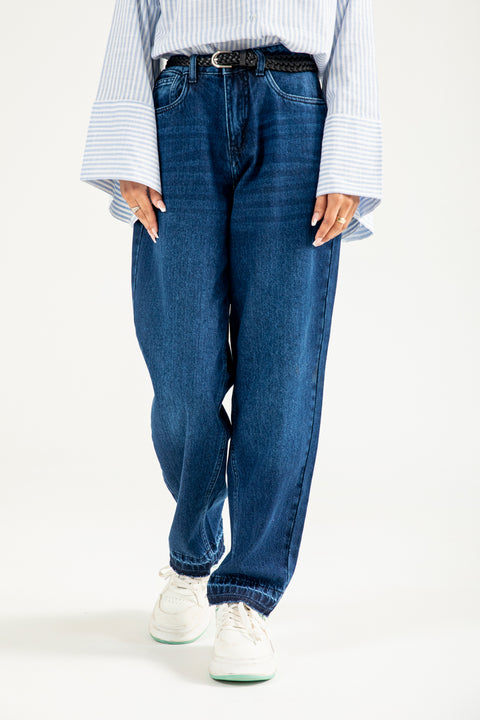 BARREL FIT DENIM
