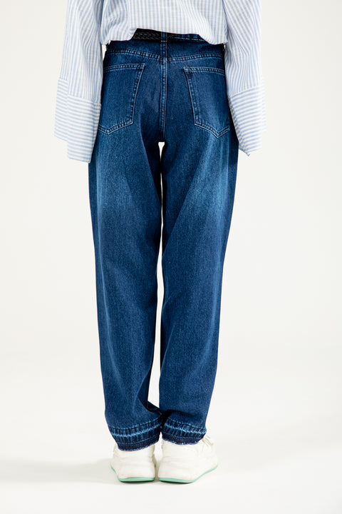 BARREL FIT DENIM