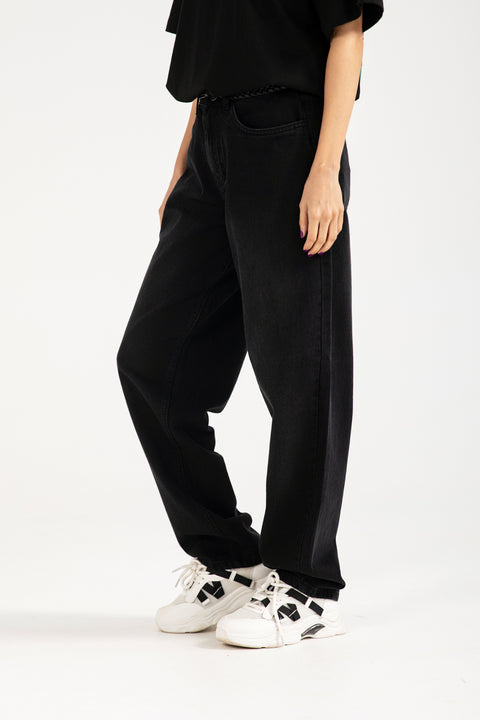 BARREL FIT DENIM