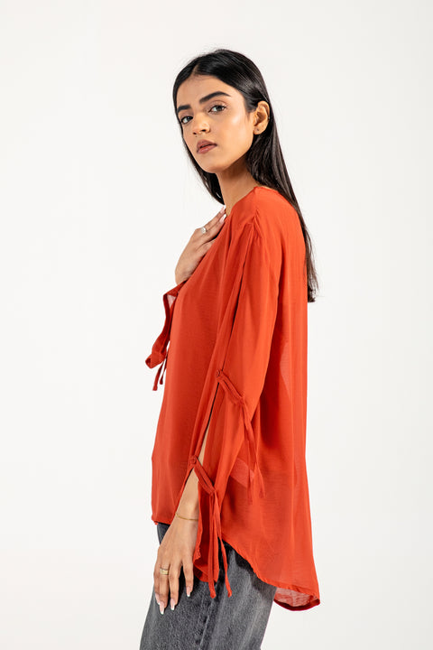 SHEER TOP WITH CAMISOLE