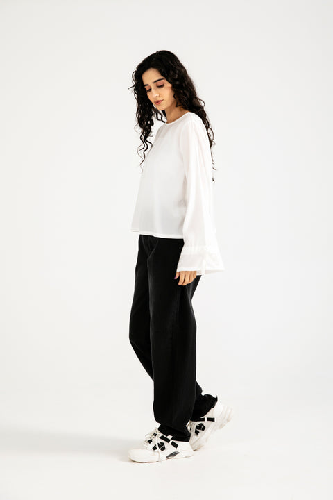 TOP WITH SLEEVE DETAIL