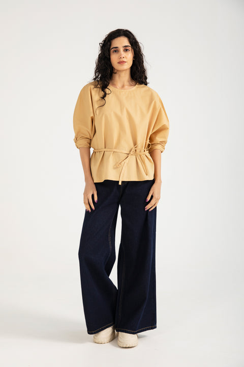 TOP WITH SLEEVE DETAIL