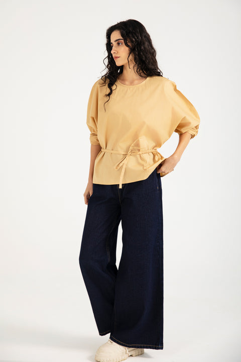 TOP WITH SLEEVE DETAIL