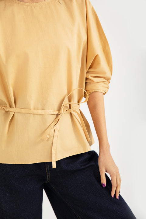 TOP WITH SLEEVE DETAIL