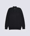 FULL SLEEVE ZIP PLACKET KNITTED POLO
