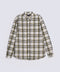 BUTTON DOWN LINEN CHECK SHIRT