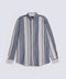 BUTTON DOWN LINEN STRIPED SHIRT