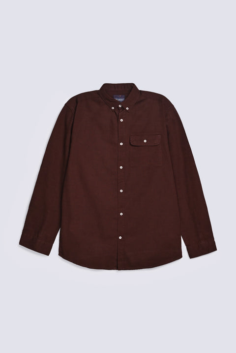 BUTTON DOWN LINEN SHIRT
