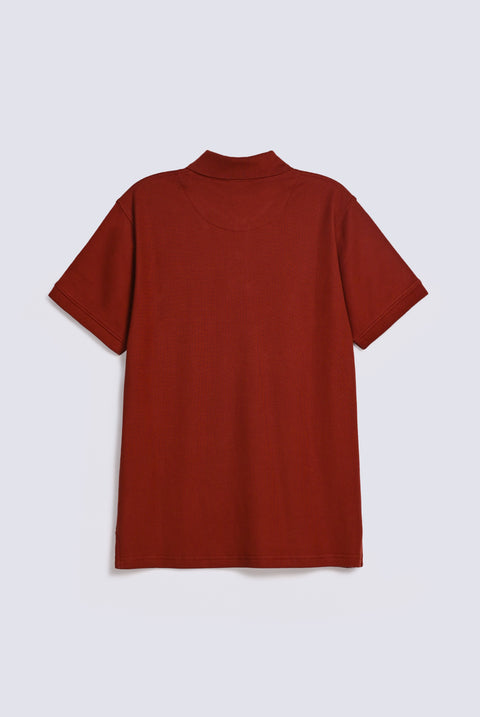 TEXTURED POLO