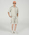 BAGGY FIT BUTTON DOWN MESH POLO