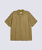 BAGGY FIT BUTTON DOWN TEXTURED SHIRT