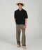 BOXY FIT ZIP PLACKET POLO
