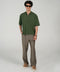 BOXY FIT ZIP PLACKET POLO