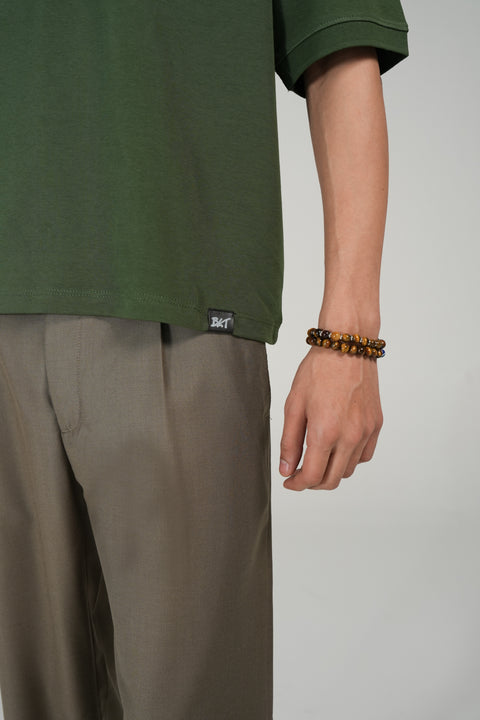 BOXY FIT ZIP PLACKET POLO