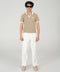 SLIM CROPPED FIT JOHNNY COLLAR POLO