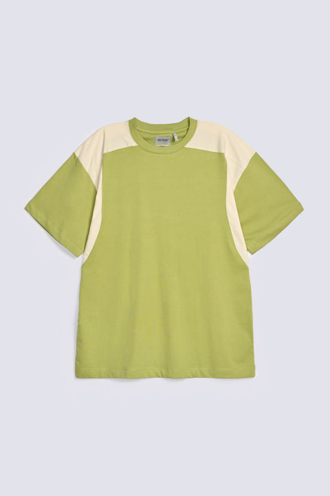 BAGGY FIT CONTRAST PANEL TEE