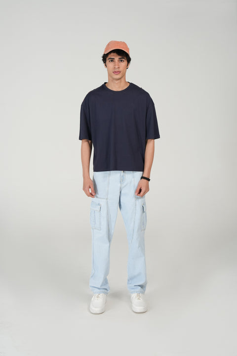 BOXY FIT CREW NECK TEE