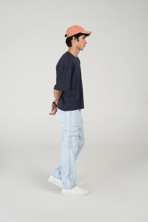 BOXY FIT CREW NECK TEE