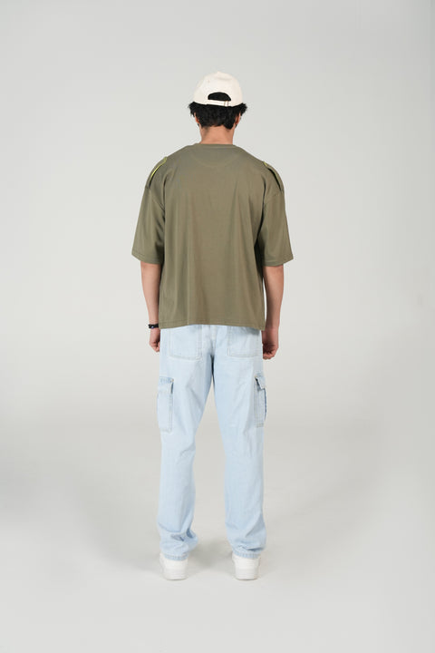 BOXY FIT CREW NECK TEE