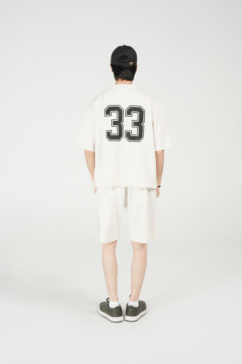 TEXTURED BOXY FIT GRAPHIC TEE