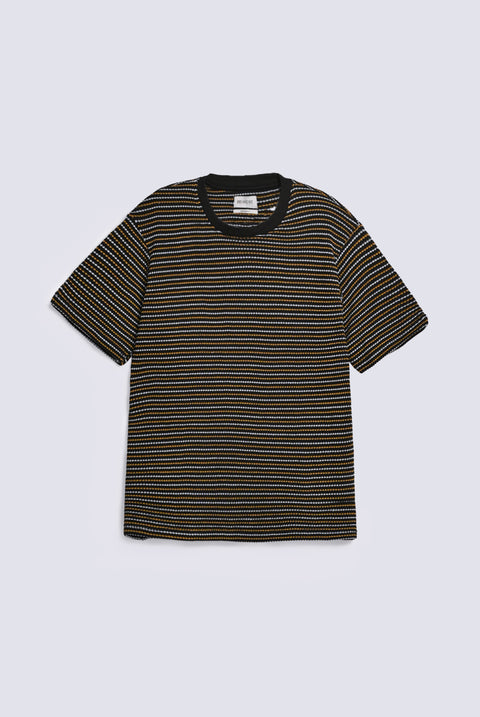 TEXTURED STRIPED TEE