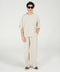 BOXY FIT TEXTURED HENLEY