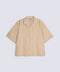 BOXY FIT RESORT COLLAR SHIRT
