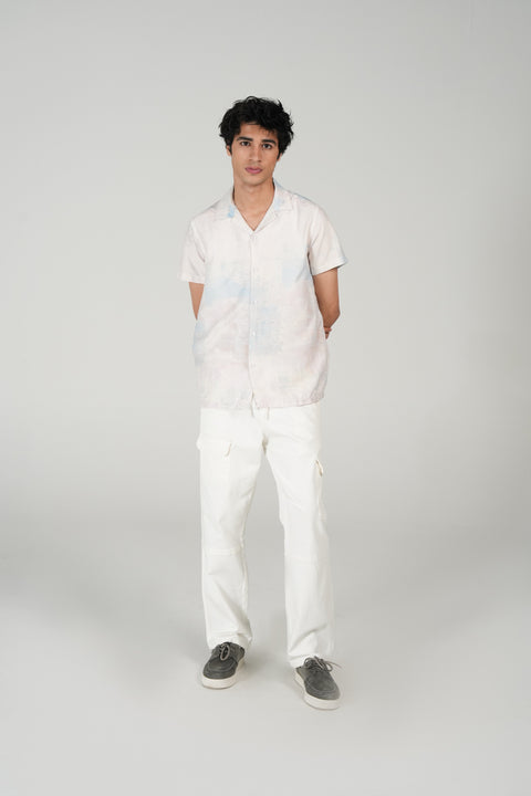 RESORT COLLAR PRINTED SHIRT