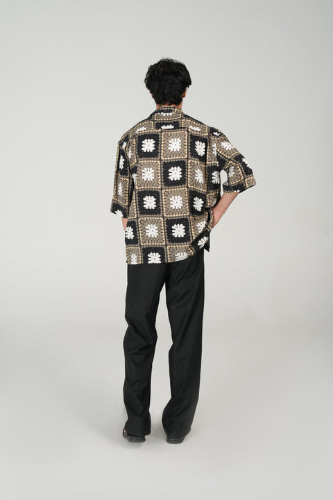 BAGGY FIT PRINTED SHIRT