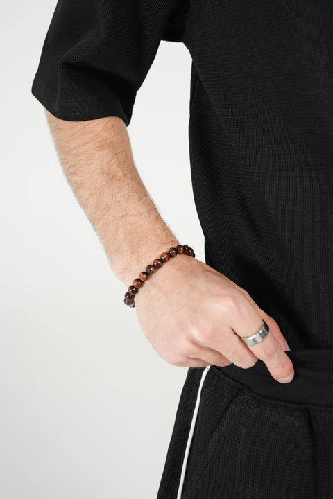 BAGGY FIT TEXTURED SHORT