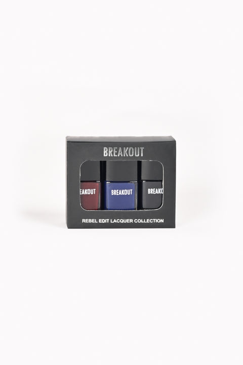 REBEL EDIT LACQUER COLLECTION (PACK OF 3)