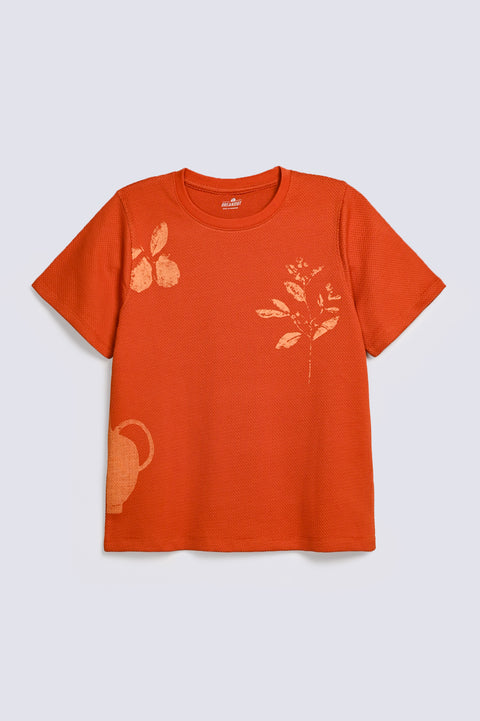 TEXTURED GRAPHIC TEE