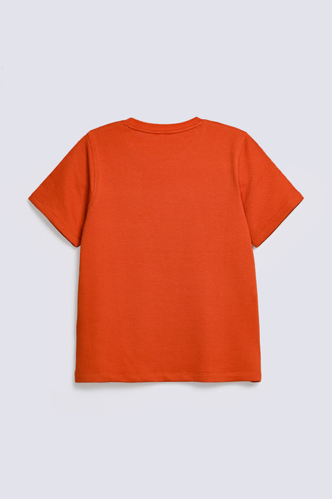 TEXTURED GRAPHIC TEE