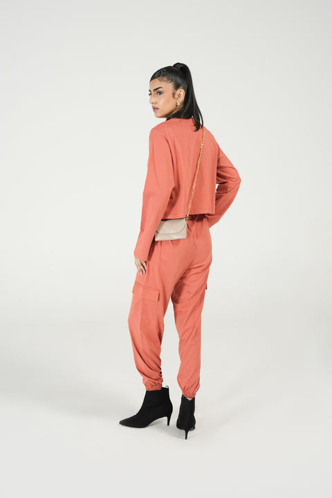 CROPPED FULL SLEEVE T-SHIRT
