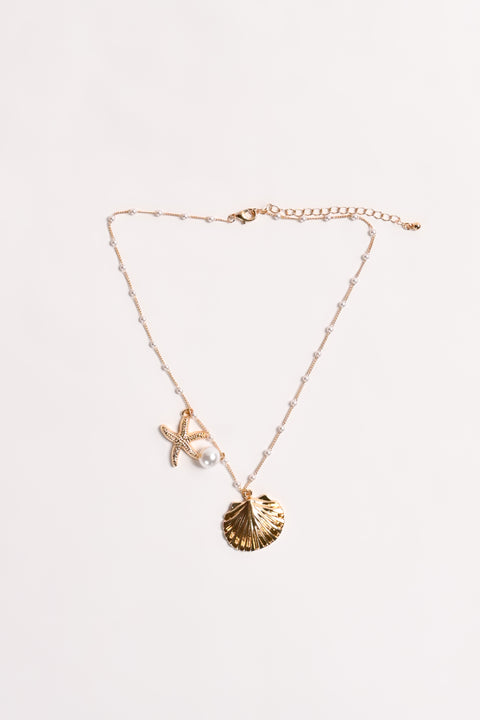 PEARL DETAIL NECKLACE