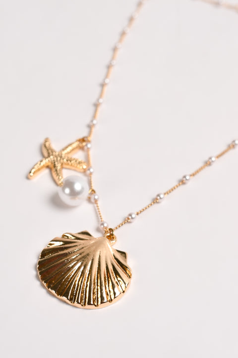 PEARL DETAIL NECKLACE